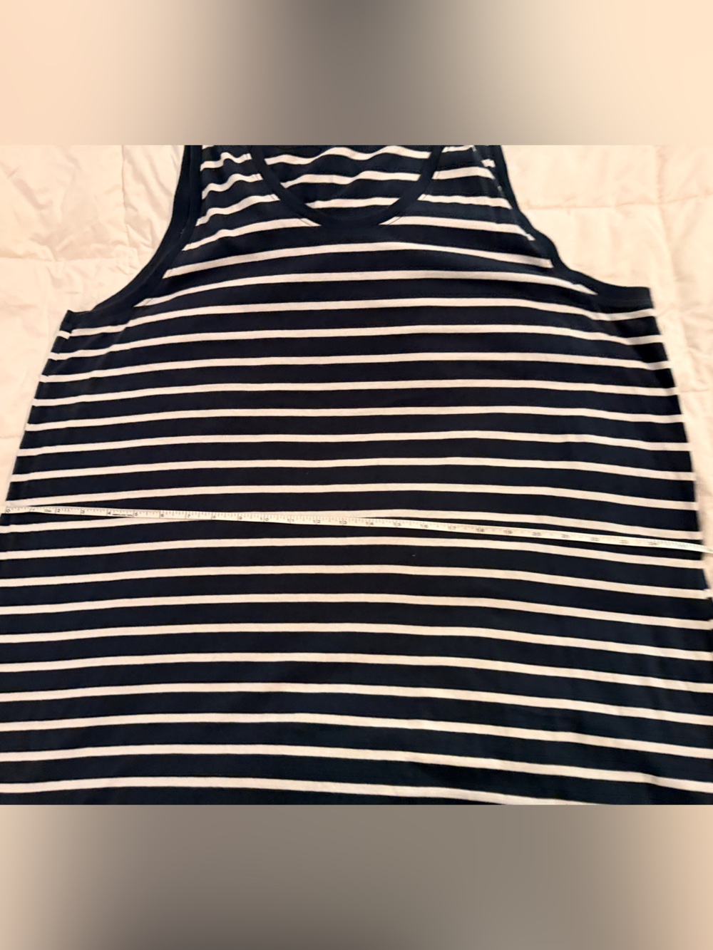 Women's Monterey Stripe Softspun Tank Midi Dress XXL - Picture 11 of 12